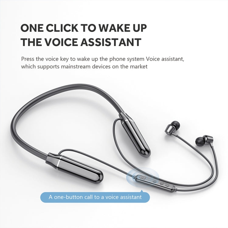 Écouteurs Bluetooth sans fil de sport à collier A10 Bluetooth 5.0