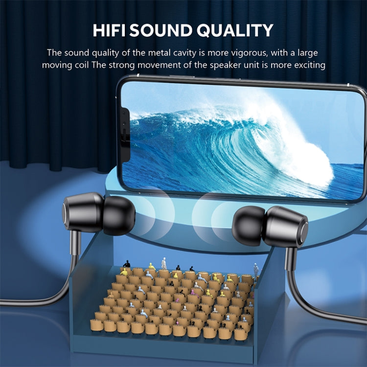 Écouteurs Bluetooth sans fil de sport à collier A10 Bluetooth 5.0