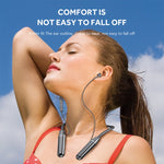 Écouteurs Bluetooth sans fil de sport à collier A10 Bluetooth 5.0