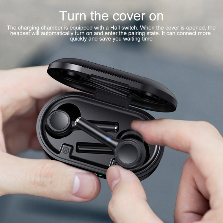 Écouteurs Bluetooth sans fil véritables MI4 Bluetooth 5.0 avec affichage numérique LED et réduction intelligente du bruit