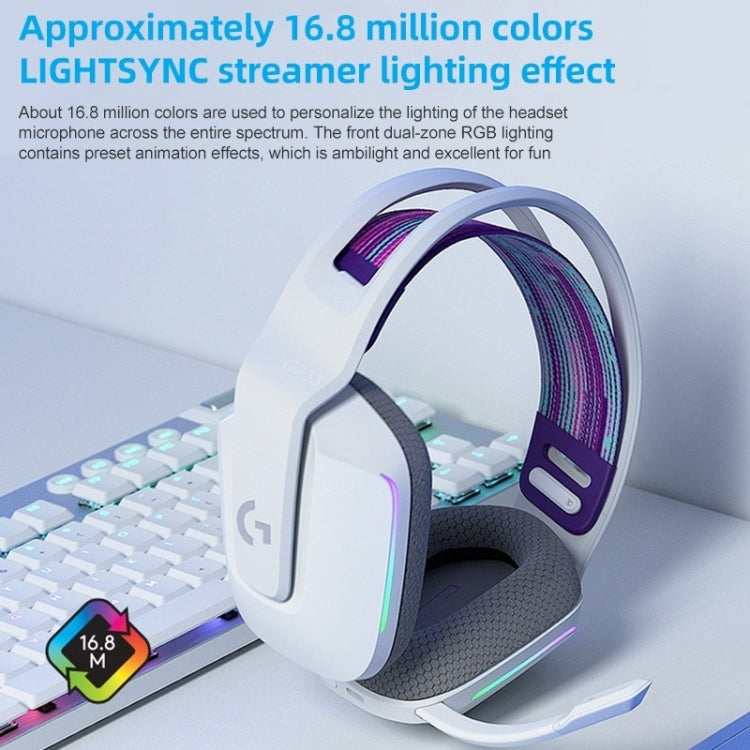 Casque de jeu sans fil RGB Logitech G733 LIGHT SPEED