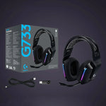 Casque de jeu sans fil RGB Logitech G733 LIGHT SPEED