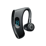 Écouteur Bluetooth sans fil V12 style intra-auriculaire affichage numérique LED intelligent, Bluetooth 5.2, avec boîtier de charge