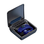 Écouteur Bluetooth sans fil V12 style intra-auriculaire affichage numérique LED intelligent, Bluetooth 5.2, avec boîtier de charge
