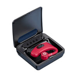 Écouteur Bluetooth sans fil V12 style intra-auriculaire affichage numérique LED intelligent, Bluetooth 5.2, avec boîtier de charge