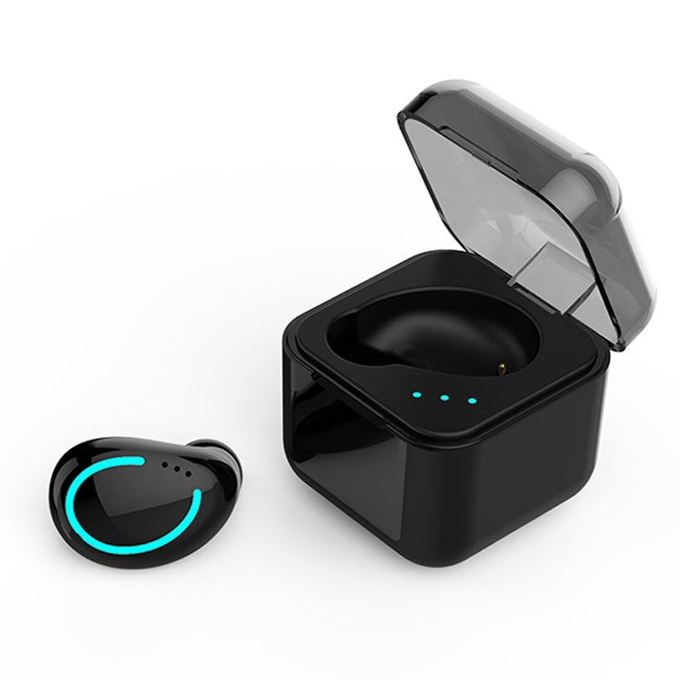 M-B8 Mini écouteur Bluetooth 5.0 intra-auriculaire invisible stéréo sans fil avec boîte de chargement