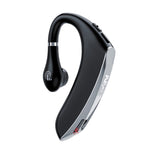 Écouteurs Bluetooth sans fil universels de style tour d'oreille DS800 Bluetooth 5.0 pour affaires et sport, version classique, version classique (noir), version classique (argent)