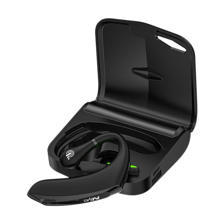 Écouteurs Bluetooth sans fil universels DS800 Bluetooth 5.0 de style suspendu à l'oreille, pour le sport et les affaires, avec boîtier de charge, version boîtier de charge (noir), version boîtier de charge (rouge)