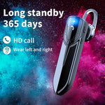 Écouteur Bluetooth d'affaires unilatéral M81 avec réduction de bruit CVC, support Siri & One for Two