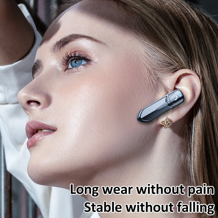 Écouteur Bluetooth d'affaires unilatéral M81 avec réduction de bruit CVC, support Siri & One for Two