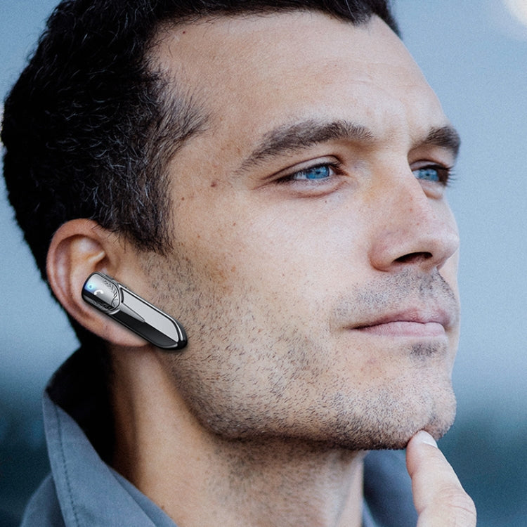 Écouteur Bluetooth d'affaires unilatéral M81 avec réduction de bruit CVC, support Siri & One for Two