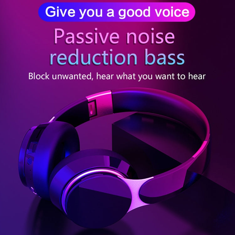 Casque de jeu sans fil pliable Bluetooth V5.0 avec microphone - 07S