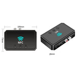 T36 Récepteur-Émetteur Bluetooth 5.0 NFC pour Casque Audio Voiture