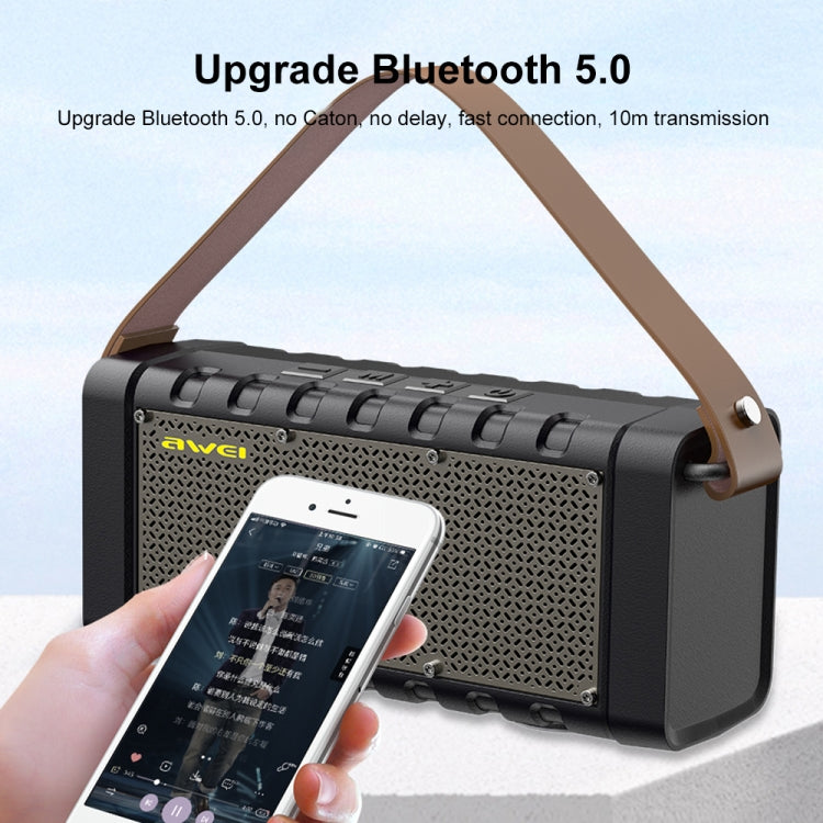 Enceinte Bluetooth extérieure awei Y668 20W TWS