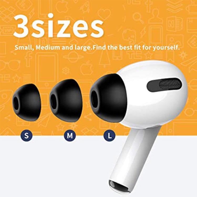 Coussinets en mousse à rebond lent ZS0164 pour AirPods Pro, Taille : M, M