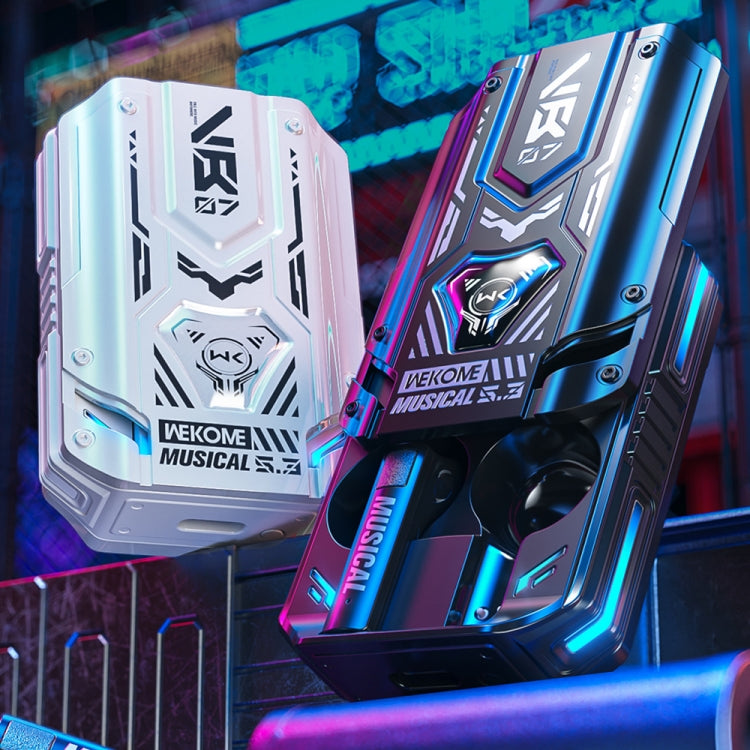 Écouteurs Bluetooth sans fil WEKOME VB07 Mecha Series Blade, VB07 (noir), VB07 (blanc)