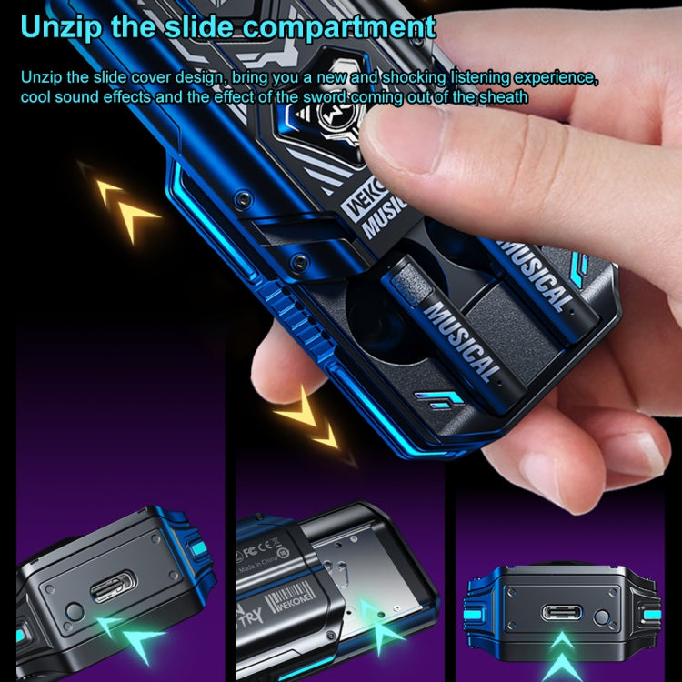 Écouteurs Bluetooth sans fil WEKOME VB07 Mecha Series Blade, VB07 (noir), VB07 (blanc)