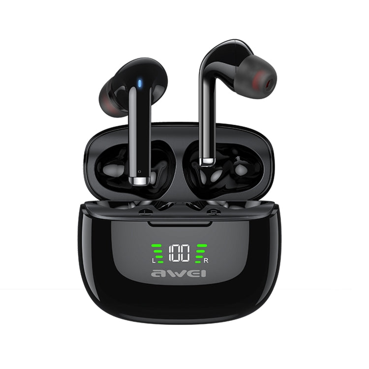 Écouteur Bluetooth sans fil awei TA8 Bluetooth 5.2 ANC à réduction de bruit active, TA8