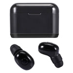 Écouteurs Bluetooth sans fil DT-4 IPX étanches Bluetooth 5.0 avec boîte de chargement magnétique 350 mAh, prise en charge des appels, DT-4