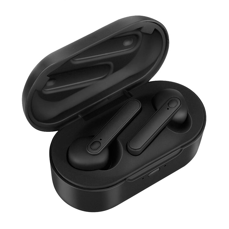Écouteurs Bluetooth sans fil DT-5 IPX étanches Bluetooth 5.0 avec boîte de charge magnétique, prise en charge de la fonction d'appel et de banque d'alimentation, DT-5