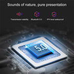 Écouteurs Bluetooth sans fil DT-5 IPX étanches Bluetooth 5.0 avec boîte de charge magnétique, prise en charge de la fonction d'appel et de banque d'alimentation, DT-5