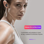 Casque Bluetooth Dt-18 sans fil à deux oreilles avec cabine de charge 2000 mAh, tactile et charge par aspiration magnétique intelligente