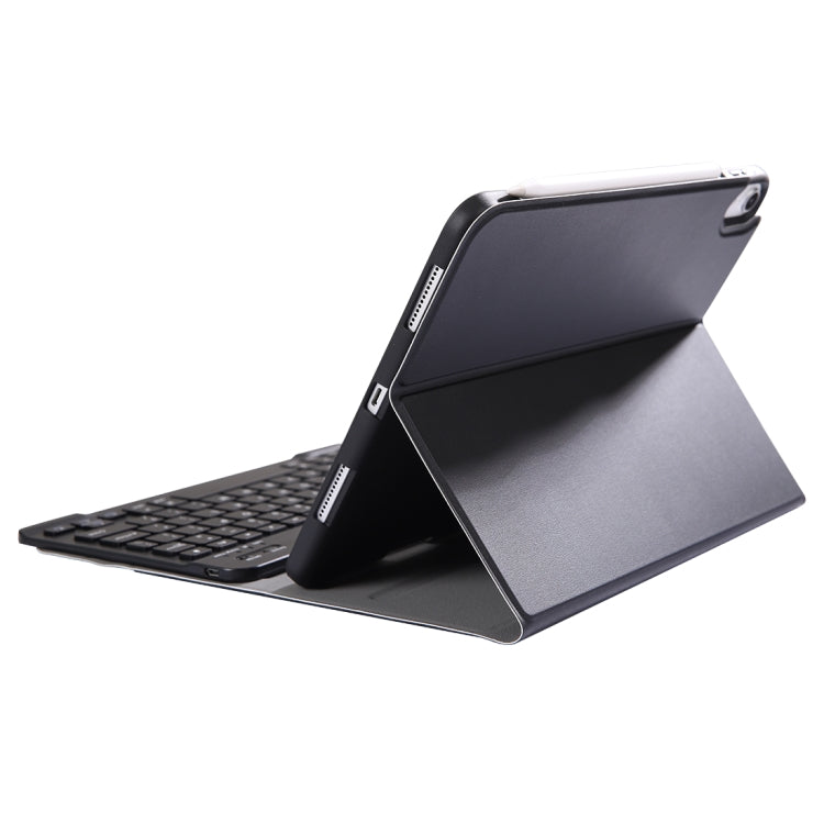 Étui de protection en cuir A11B avec clavier Bluetooth 3.0 amovible ultra-fin en ABS pour iPad Air 4 / Air 5 / Pro 11 pouces 2022 / 2021 / 2020 / 2018, avec fente et support pour stylet, pour iPad Air 4 / Air 5 / Pro 11 pouces 2022 / 2021 / 2020 / 2018