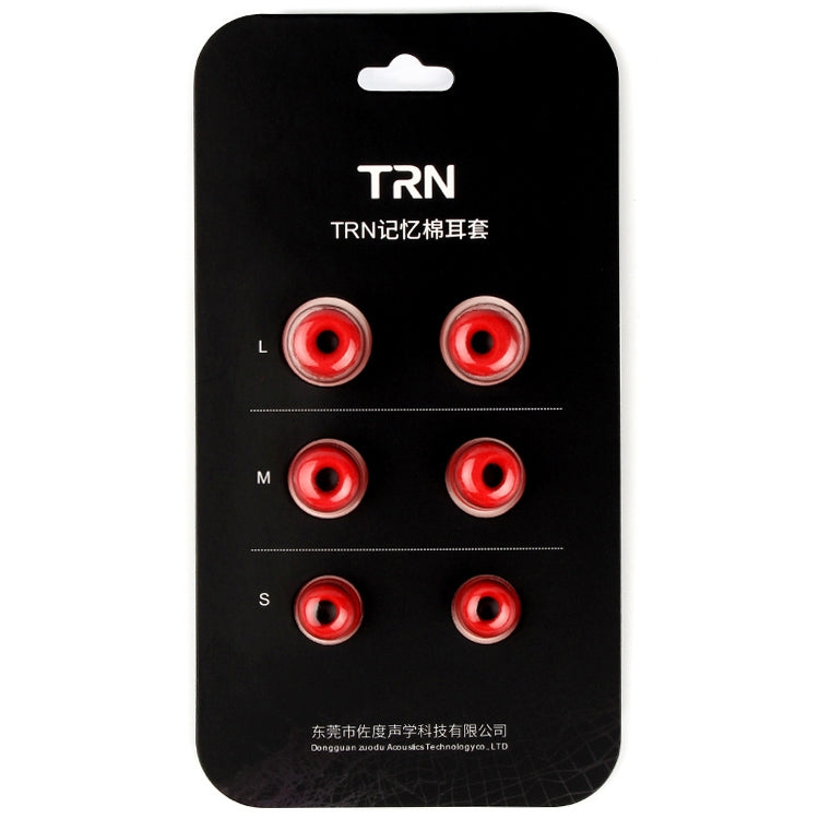 Bouchon d'oreille en mousse à mémoire de forme de silicone pour écouteurs TRN