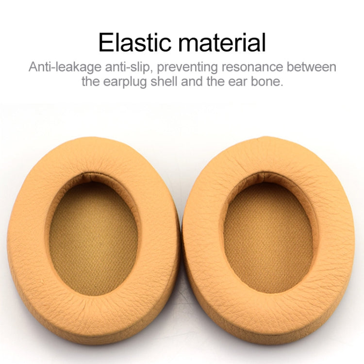 1 paire de housses de protection en éponge pour écouteurs Beats Studio2.0 / Studio3