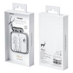 Écouteurs Filaire Stéréo Intra-auriculaires HIFI WK Y19 MAX Série iDeal 8 Broches, Longueur : 1,2 m, Y19 MAX