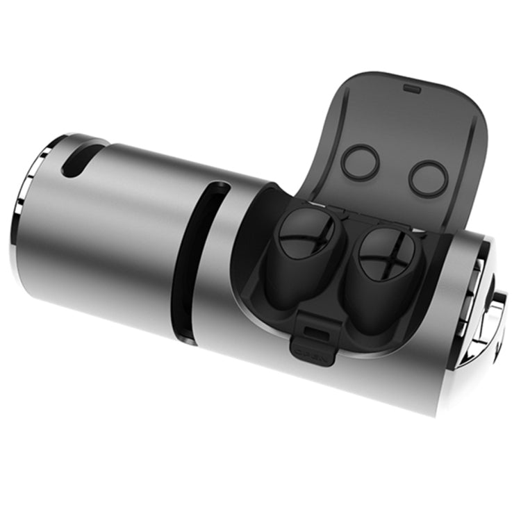 Mini écouteur sans fil Bluetooth 4.2 TWS 3 en 1 étanche + audio + boîtier de charge