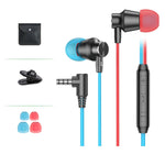Écouteurs de jeu filaires intra-auriculaires Langsdom V7T 3,5 mm, 3,5 mm