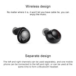 Écouteurs sans fil TWS Bluetooth V5.0 de type tiroir S2 Intra-auriculaires