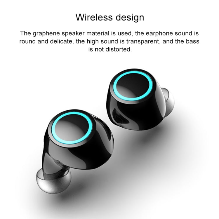 Écouteurs sans fil Bluetooth V5.0 TWS S5 Twins Sports magnétiques intra-auriculaires