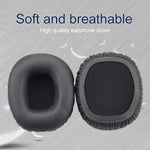 2 pièces pour casque JBL J55 / J55a / J55i, cache-oreilles en simili-cuir + mousse souple, pour J55