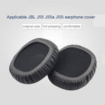 2 pièces pour casque JBL J55 / J55a / J55i, cache-oreilles en simili-cuir + mousse souple, pour J55