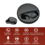 Écouteurs Bluetooth stéréo sans fil TWS YH-03 V5.0 avec étui de chargement, prise en charge de l'assistant vocal