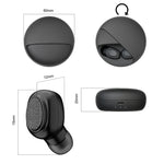 Écouteurs Bluetooth stéréo sans fil TWS YH-03 V5.0 avec étui de chargement, prise en charge de l'assistant vocal