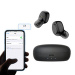 Écouteurs Bluetooth stéréo sans fil TWS YH-03 V5.0 avec étui de chargement, prise en charge de l'assistant vocal