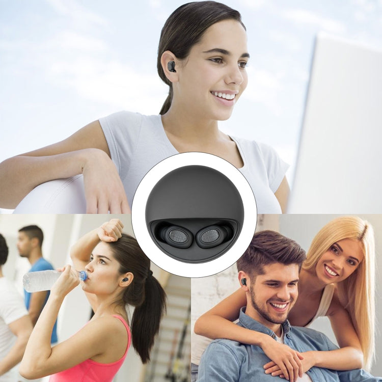 Écouteurs Bluetooth stéréo sans fil TWS YH-03 V5.0 avec étui de chargement, prise en charge de l'assistant vocal