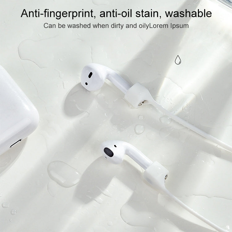 Cordon anti-perte magnétique en silicone pour casque Bluetooth sans fil Apple AirPods 1 / 2, pour AirPods 1 / 2