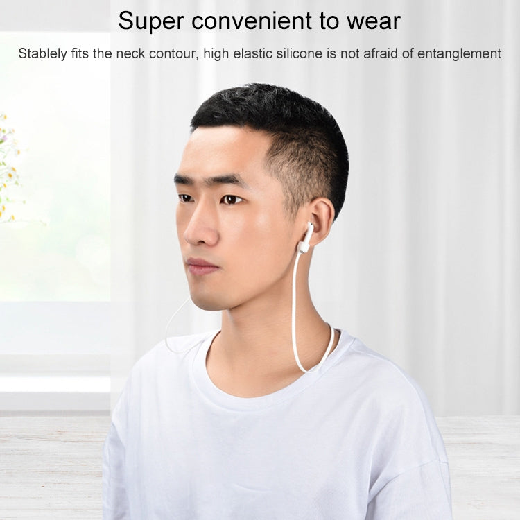 Cordon anti-perte magnétique en silicone pour casque Bluetooth sans fil Apple AirPods 1 / 2, pour AirPods 1 / 2