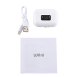 Écouteurs Bluetooth sans fil tactiles i58 TWS Bluetooth 5.0 pour équipement système iOS, avec boîte de chargement à attraction magnétique et affichage numérique intelligent, prise en charge de Siri
