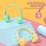 Casque Bluetooth Y08 Macaron Qualité Sonore Hifi, Prend en Charge les Appels & la Carte TF & l'AUX 3.5mm