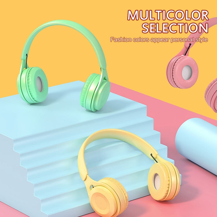 Casque Bluetooth Y08 Macaron Qualité Sonore Hifi, Prend en Charge les Appels & la Carte TF & l'AUX 3.5mm