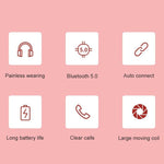 Casque Bluetooth Y08 Macaron Qualité Sonore Hifi, Prend en Charge les Appels & la Carte TF & l'AUX 3.5mm