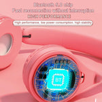 Casque Bluetooth Y08 Macaron Qualité Sonore Hifi, Prend en Charge les Appels & la Carte TF & l'AUX 3.5mm