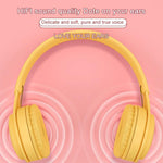 Casque Bluetooth Y08 Macaron Qualité Sonore Hifi, Prend en Charge les Appels & la Carte TF & l'AUX 3.5mm
