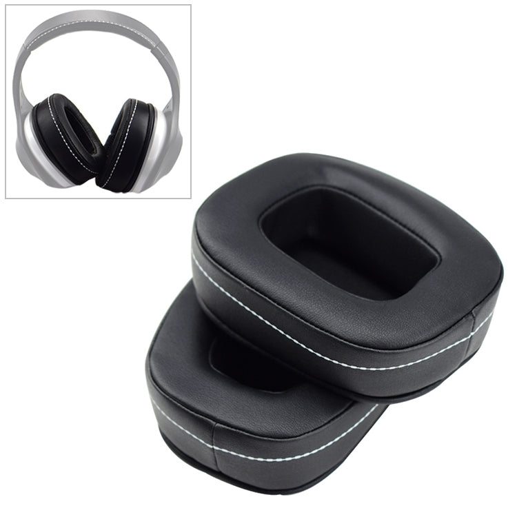 2 PCS pour DENON AH-D600 / AH-D7100 Housse de protection pour écouteurs en éponge souple Cache-oreilles, pour DENON AH-D600 (Noir Blanc), pour DENON AH-D600 (Noir Marron)