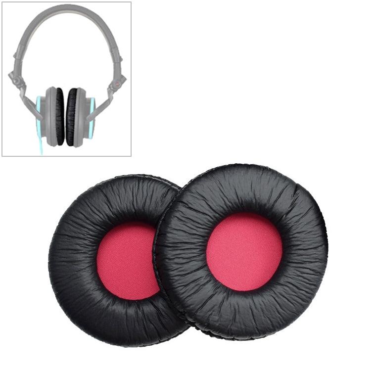 2 PIÈCES Pour SONY MDR-V55 Coussin D'écouteur Étui en Cuir Cache-oreilles de Remplacement Coussinets D'oreille